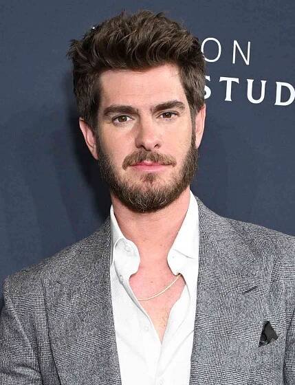 Andrew Garfield at the Amazon MGM Studios Presentation as part of CinemaCon 2025 held at The Colosseum on April 02, 2025 in Las Vegas, Nevada.