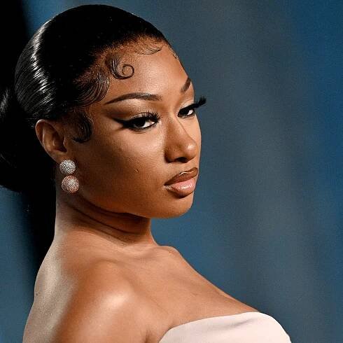 Megan Thee Stallion Vows to Go Makeup-Free Until Coachella 2022 — See Photos