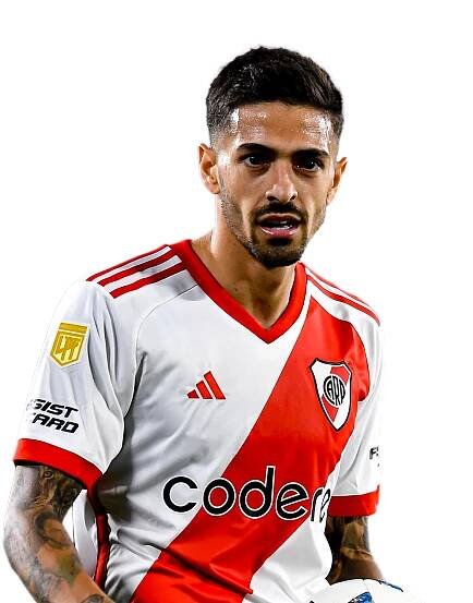 Manuel Lanzini plays as an attacking midfielder for Argentine Primera División club River Plate and has also represented the Argentinian national team. He is regarded as having well developed dribbling skills, as well as good acceleration, vision, and an ability to ghost past defenders. He has been nicknamed "La Joya" ("the jewel").