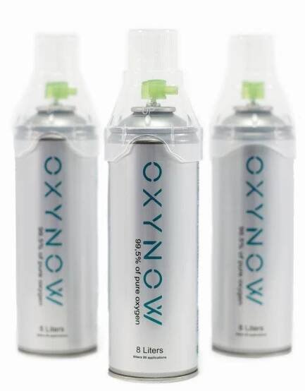 Oxynow oxygen - Inhalační kyslík Natural 6+2 Mentol