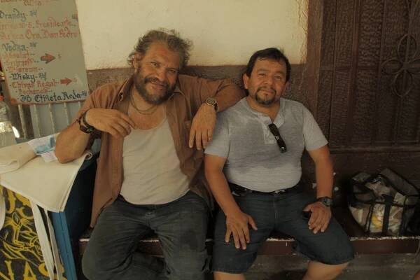 Joaquín Cosio, Silverio Palacios - Guatdefoc - Z natáčení