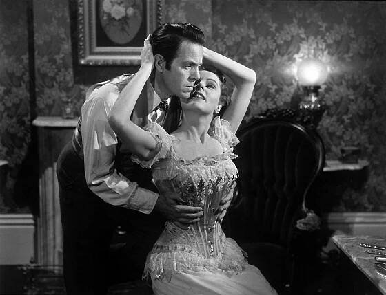 Louis Hayward, Jane Wyatt - House by the River - Z filmu