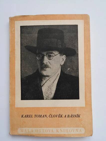 Kniha Karel Toman, člověk a básník - (Z korespondence) [z let 1899-1914 - Trh knih - online antikvariát