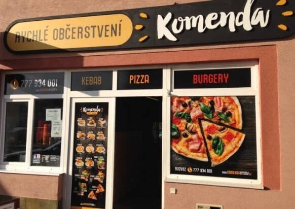 Občerstvení KOMENDA + PRVNÍ PATRO burger - pizza - bar
