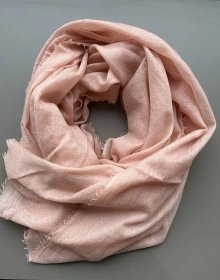 Mala Alisha - Kašmírový šál, univerzální velikost, barva: růžová.