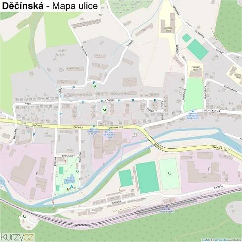 Děčínská - mapy | Kurzy.cz