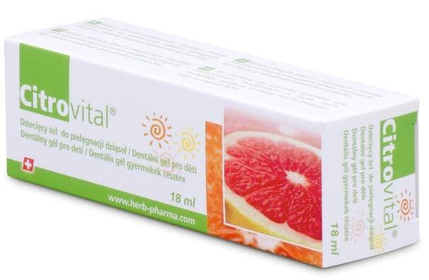 Citrovital Dentální gel pro děti 18 ml