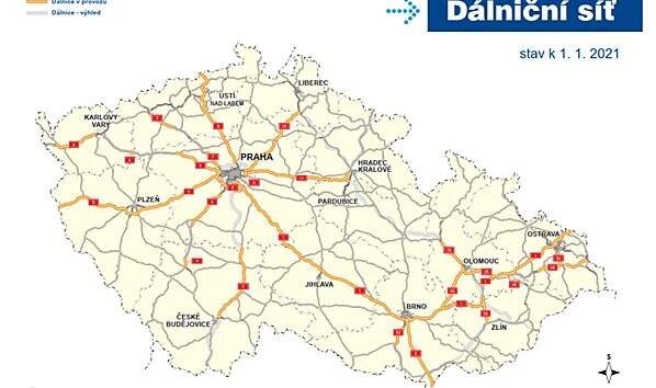 Dálniční síť ČR
