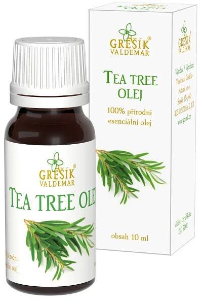 Grešík Tea Tree olej 10 ml - - Megaknihy.cz
