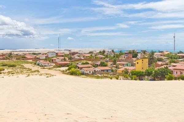 Panormaic view of Canoa village. 