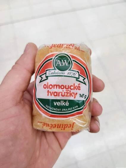 Olomoucké tvarůžky.