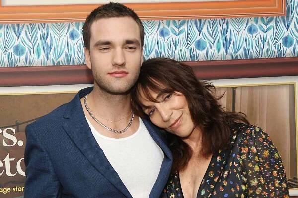 Jackson White and mom, Katey Sagal attend the Los Angeles premiere of HBO's 