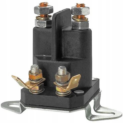 STYKAČ SOLENOID SPÍNAČ PRO SEKAČKU TRAKTORU 2VSTUPOVÉ ŠROUBY M6