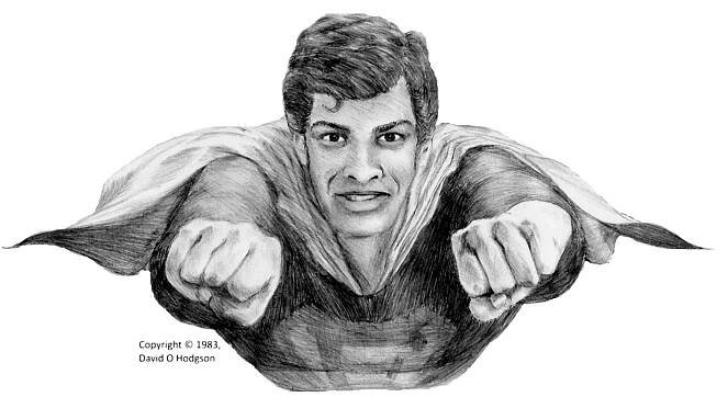 Pallab Ghosh as "Super-Ed" (Superman)