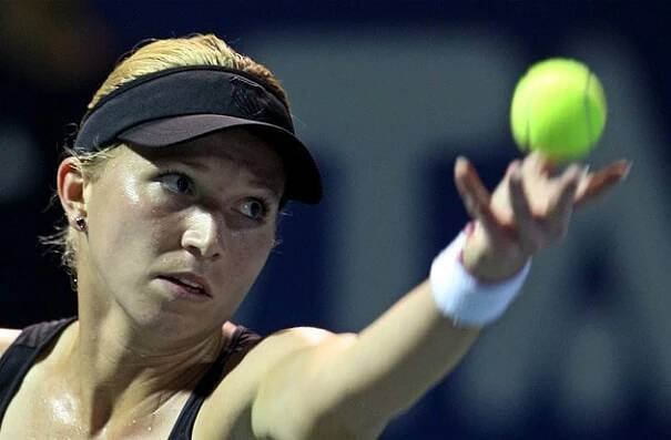 Fotogalerie: Michaella Krajiceková na turnaji v Miami.