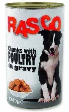 RASCO drůbeží kousky ve šťávě 1240 g
