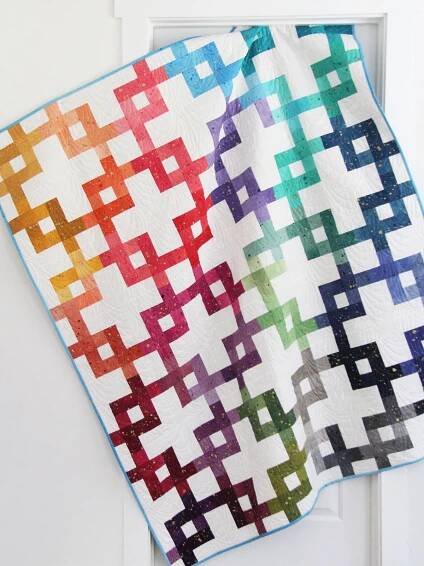 Ombre Tangled Quilt