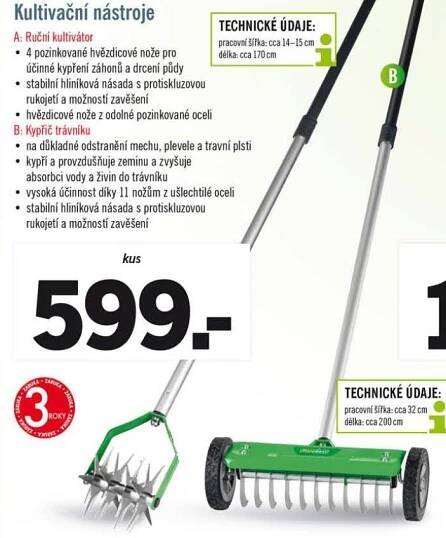 Vertikutátor lidl