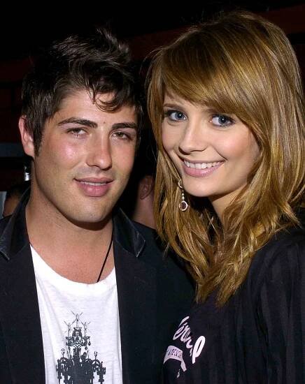 Brandon Davis and Mischa Barton in Backstage Creations Talent Retreat