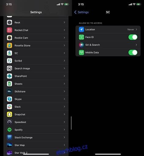 Jak resetovat Face ID na iPhone