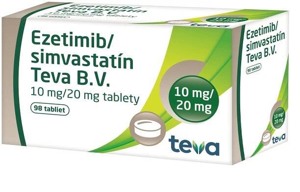 Ezetimibe/Simvastatin Teva B.V. 10 mg/20 mg