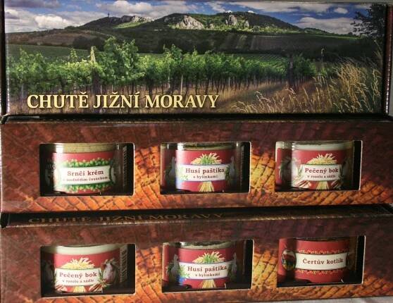 Dárková kazeta CHUTĚ JIŽNÍ MORAVY