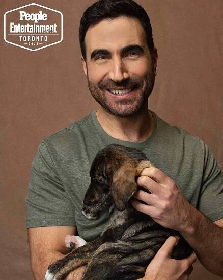 Brett Goldstein (All of You) photographed in the PEOPLE, EW and Shutterstock Toronto International Film Festival 2024 Portrait Studio on September 7, 2024 in Toronto, Ontario, Canada. 