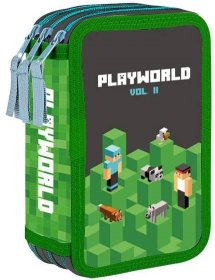 Penál třípatrový prázdný Playworld II