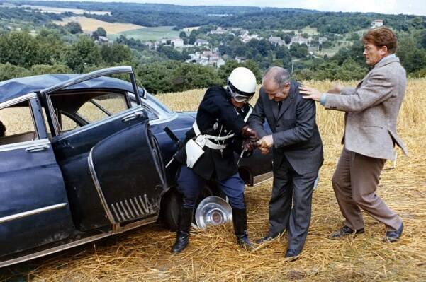 Louis de Funès and Jean Marais in Fantomas (1964)