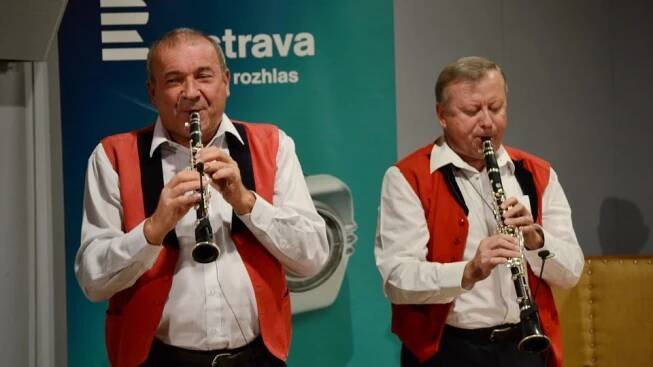 Josef Kolář,  klarinet Es a Stanislav Pavlíček,  klarinet B