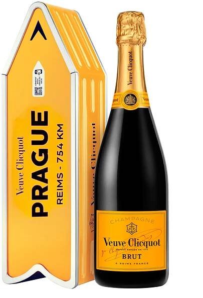 Veuve Clicquot: Brut Arrow Prague 0,75 l