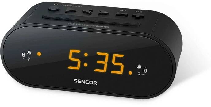 Sencor SRC 1100 B radiobudík, černá
