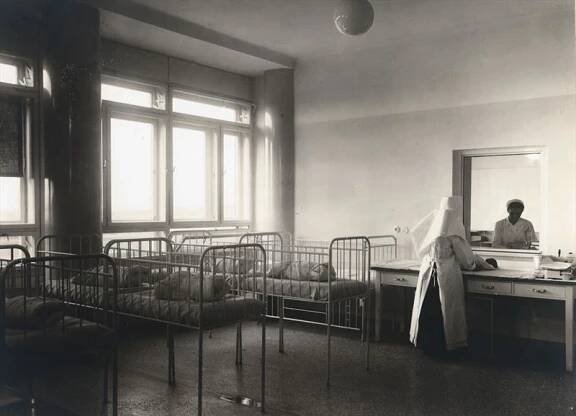Historické foto - Nemocnice Kyjov