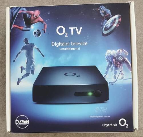 O2 SET-TOP BOX JAKO NOVÝ, KOMPLETNÍ BALENÍ, POUŽITÝ JEN 3 MĚSÍCE - TV, audio, video