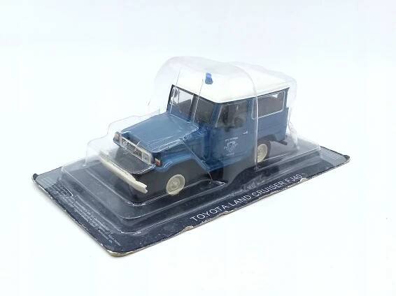 Toyota Land Cruiser FJ40 Police - měřítko 1:43 - DeAgostini Policejní vozy