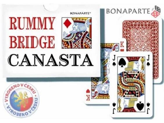 BONAPARTE Canasta Bonaparte 0370 (společenská hra)