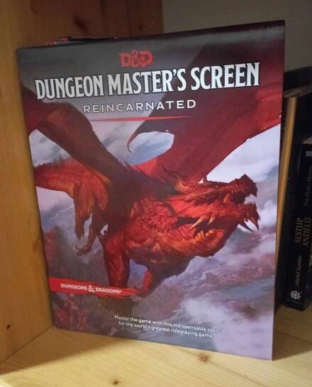 Dungeons and Dragons: Reincarnated DM Screen