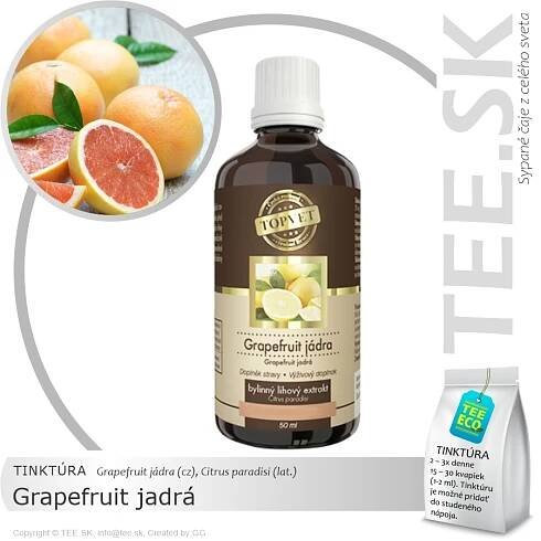 TINKTÚRA Grapefruit jadrá (50ml)