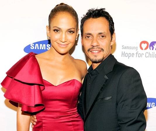 Jennifer Lopez and Marc Anthony
