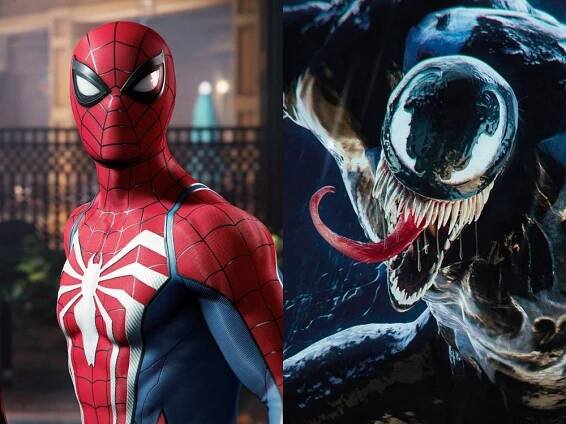 Spider-Man and Venom in 