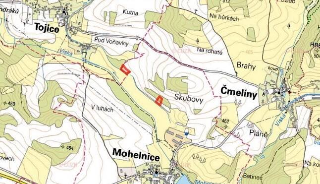 Prodej Pozemek, Mohelnice, okres Plzeň-Jih