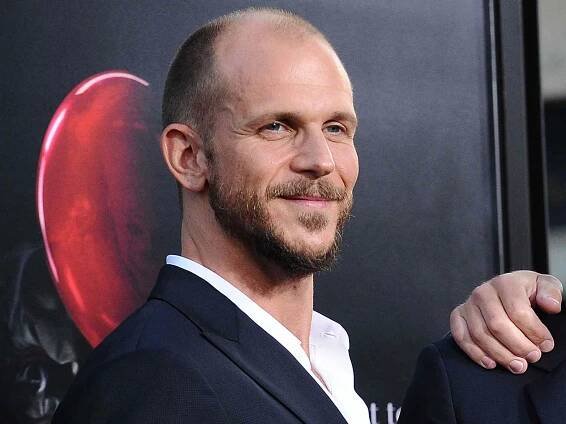 Gustaf Skarsgard attending premiere of "It" at TCL Chinese Theatre on Sept. 5, 2017, in Hollywood