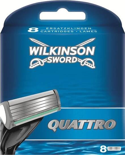 Wilkinson Quattro Rasierklingen, 8er Pack Produktbild 