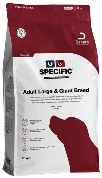 Specific Dog CXD XL Adult Large & Giant Breed 12 kg od 1 878 Kč - Heureka.cz