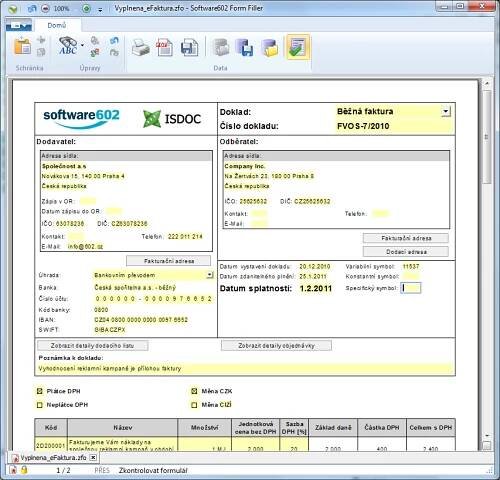 Software602 Form Filler download - LimeDownload.com