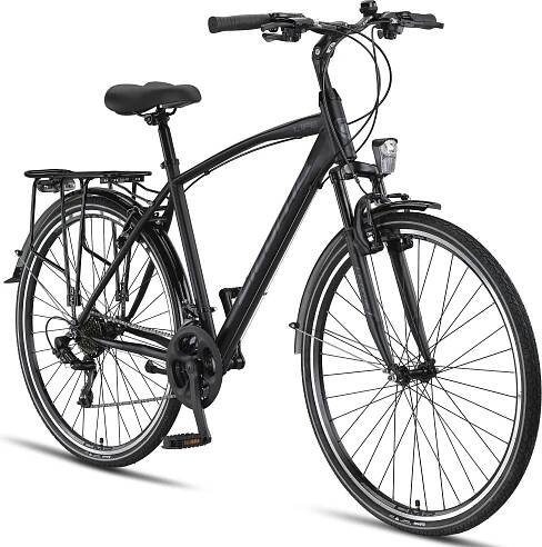Licorne Bike Life M-V-ATB Premium Treking Bike in 28 inch - Kolo pro muže, chlapce, ženy a muže - Shimano 21 rychlostí - Pánské městské kolo - Pánské kolo.