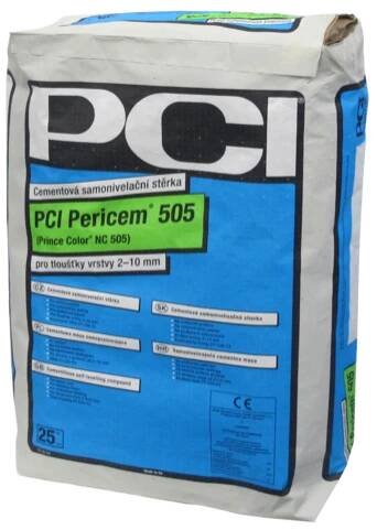 Stěrka samonivelační PERICEM 505 (NC 505) cementová 25kg (40) PCI