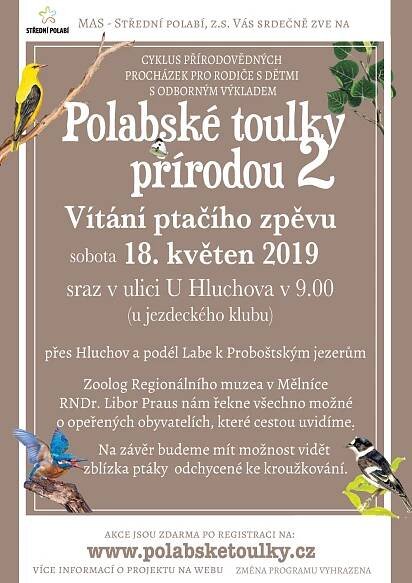 MAS Střední Polabí - 16. 5. Vycházka Vítání ptačího zpěvu