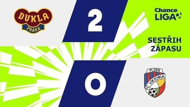 SESTŘIH: Dukla - Plzeň 2:0. Nečekaná první prohra Viktorie, zazářil Čermák