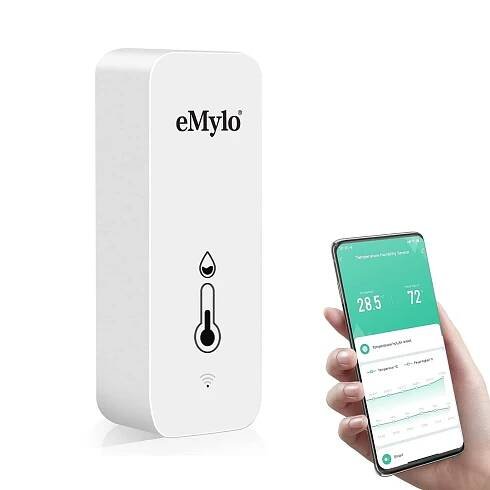🔥 2KS SMART WiFi Čidlo Teplota/Vlhkost, TUYA, Smartlife App | Aukro